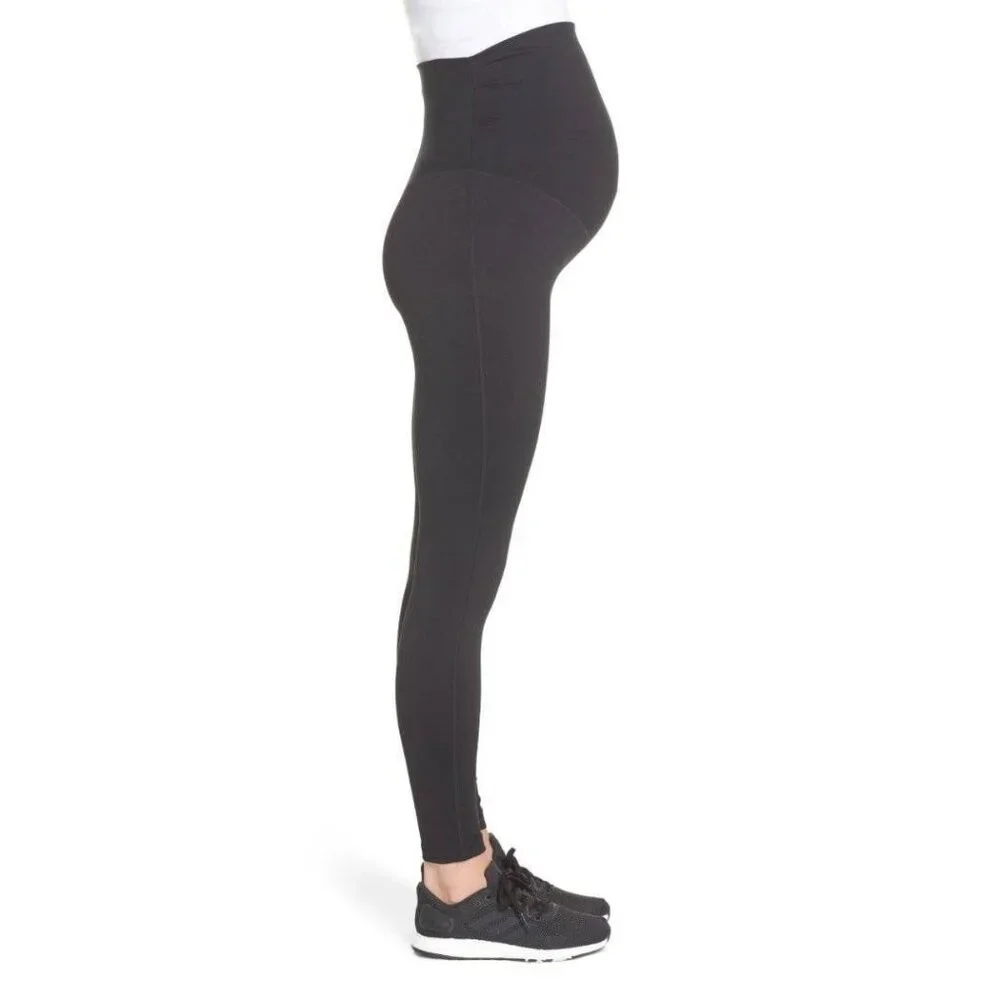 🆕ZELLA Mamasana Maternity Leggings Black X-Small 0-2 - Picture 2 of 16